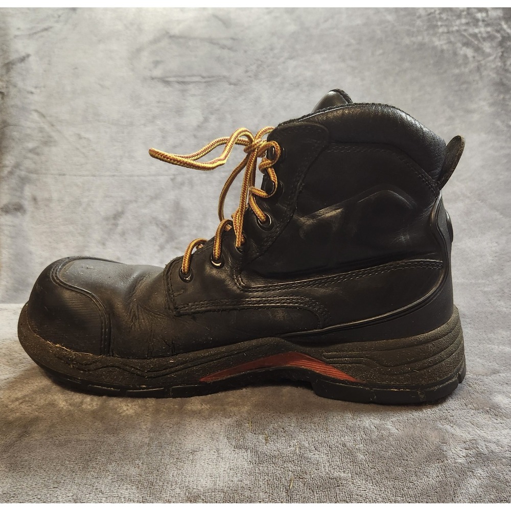 Red Wing Boots Mens 10 Brown Leather 2240 King Toe Waterproof Safety Work